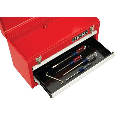 craftsman 20.5 metal tool box|craftsman tool box no lid.